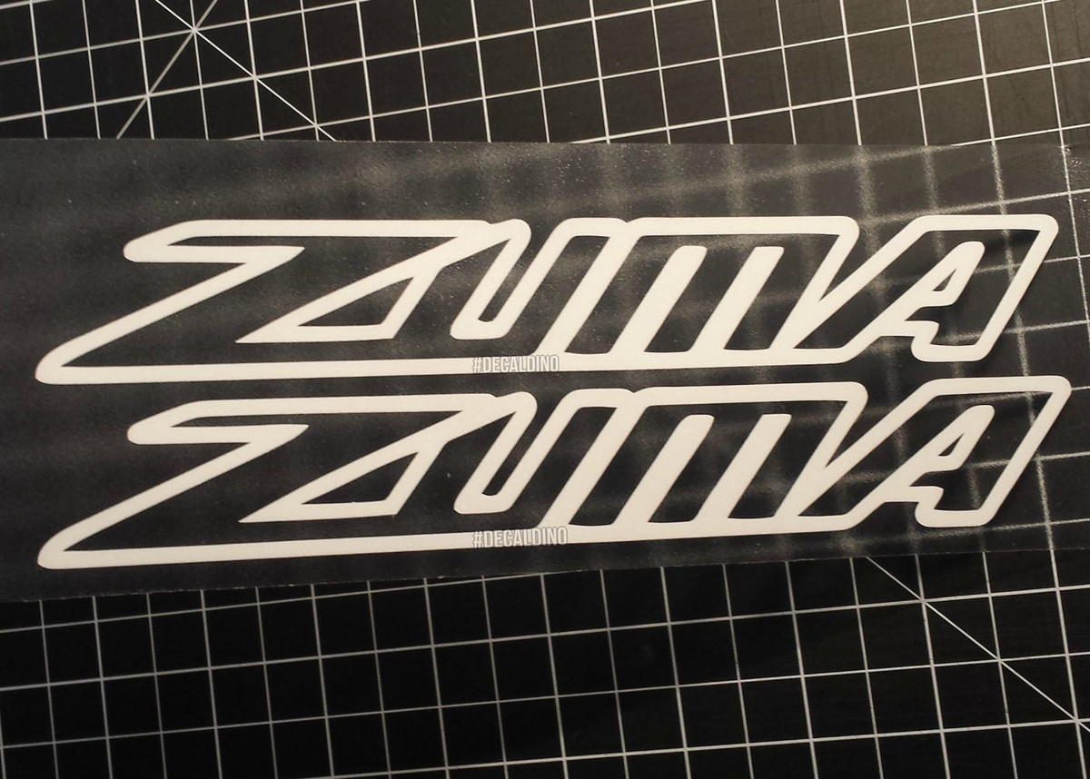 2 Zuma Replacement Decals -Fits Yamaha Sticker Kit Fairing moped