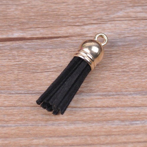 20pcs 4cm Tassel Faux Suede Trim Mixed Craft Applique Jewelry Making DIY Pendant - Picture 10 of 27