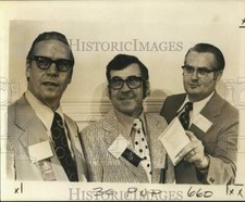 1973 Press Photo Representatives of Farm Cooperatives at Tulane University