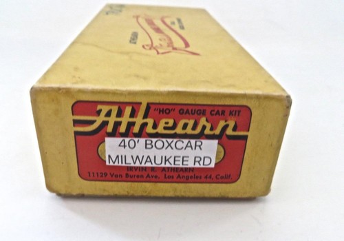 HO Craftsman Built Athearn Diecast Milwaukee Route of the Olympian Boxcar Boxed - Picture 6 of 6