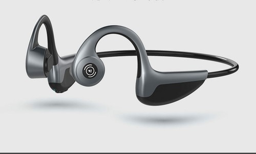 Casque Bluetooth à conduction osseuse noir Z8 oreille suspendue - Photo 3 sur 4