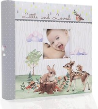Baby Photo Album 4  x 6  160 Photos Newborn Baby Keepsake Gifts for Baby Boy/...