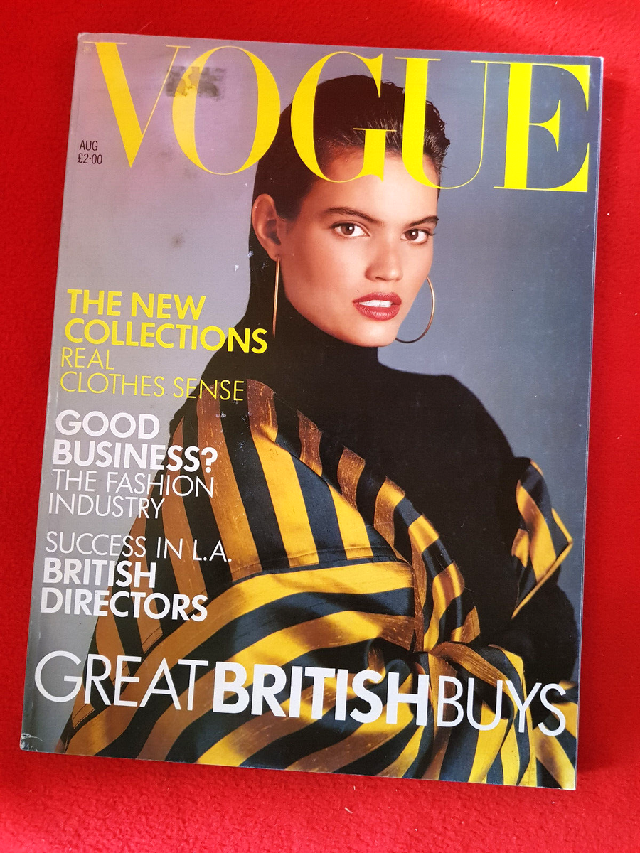 VOGUE Magazine : August 1988 : TULLY JENSEN : Vintage Fashion