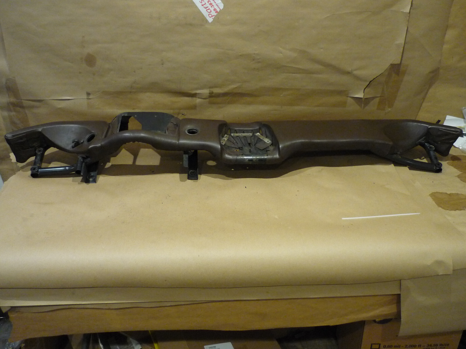 Ferrari Testarossa - Lower Dashboard (US Version) Brown Color - P/N 61554800