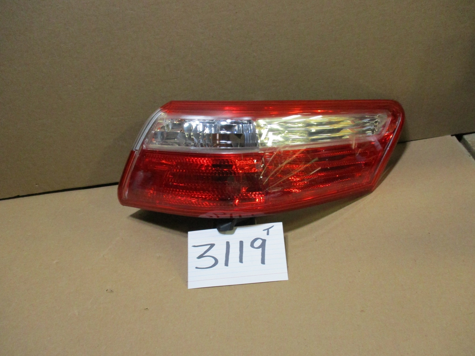 07 08 09 Toyota Camry  PASSENGER Side Tail Light Used Rear Lamp #3119-T