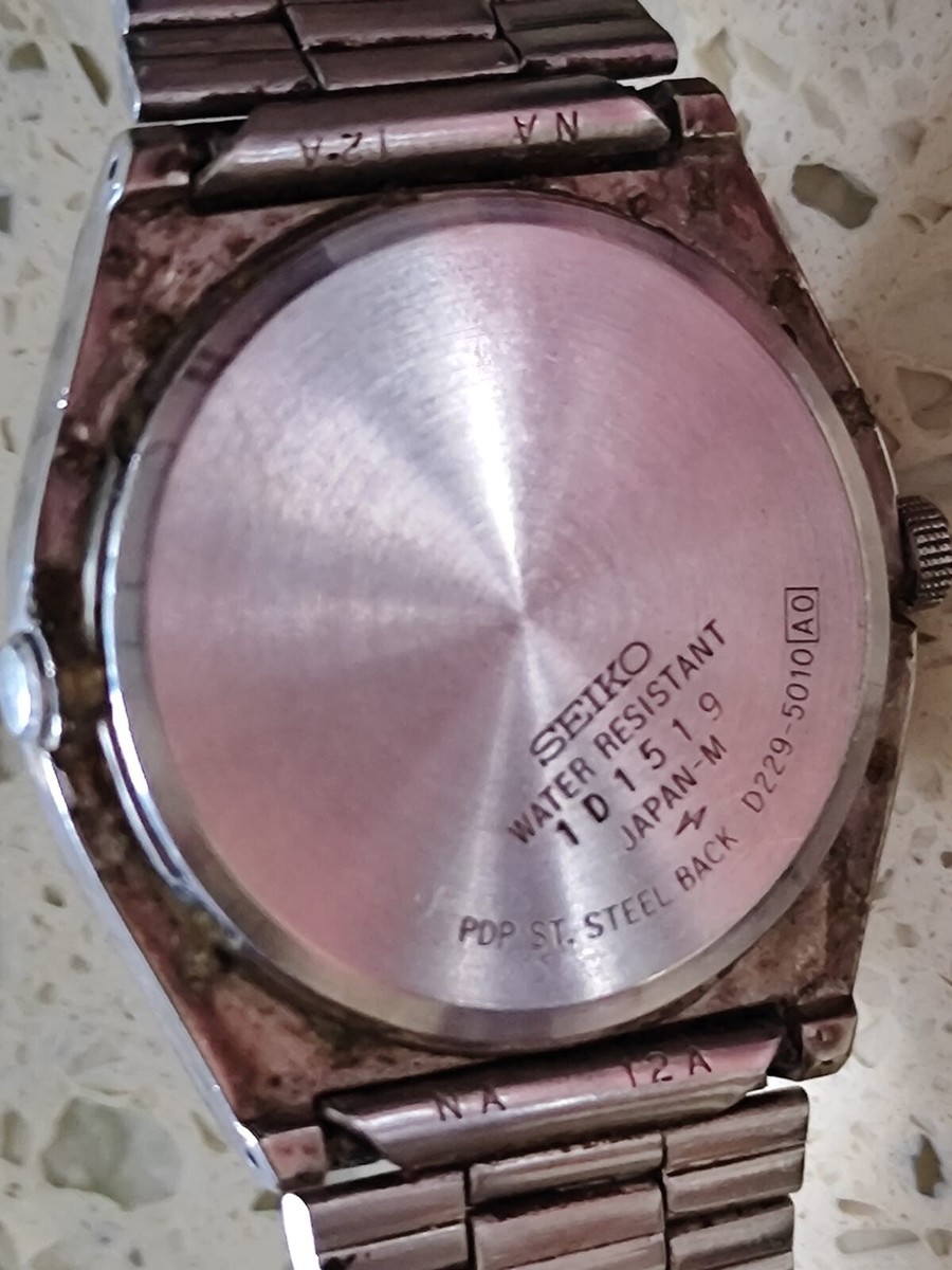 Seiko D229-5010 chronograph watch LCD digital -WORKING | eBay