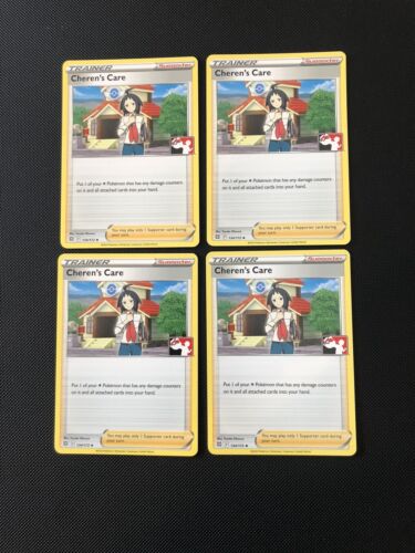 4x Cheren's Care  134/172 Pokemon Prize Pack Series 3 Card NM FAST SHIP play set - Picture 1 of 1