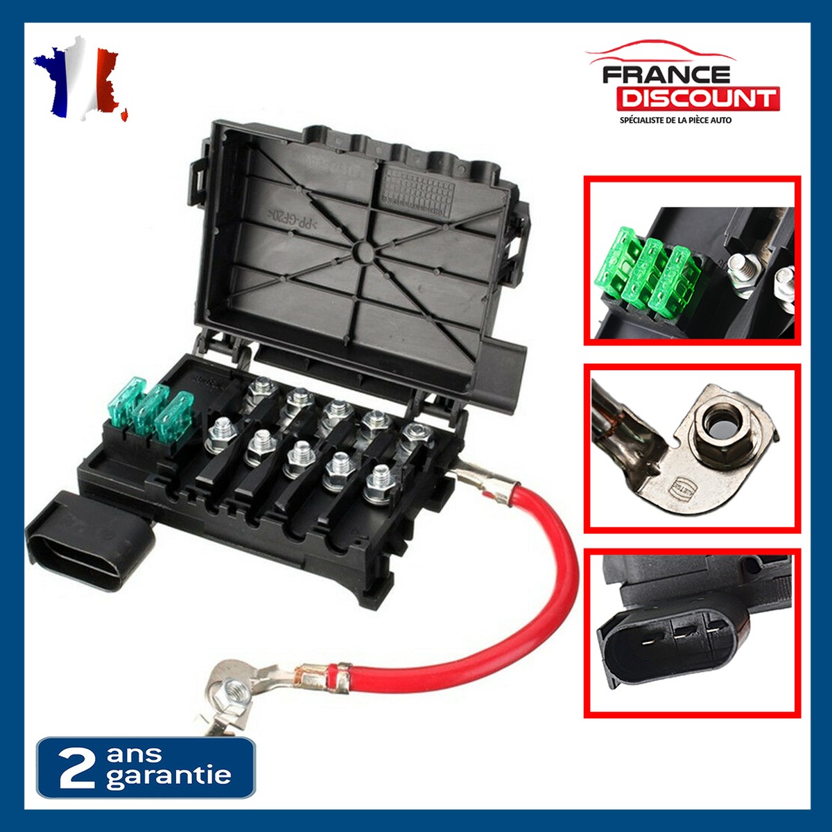 A ABSOPRO 5Pcs Fusibles À Bande Haute Intensité De 120A 12V Fusibles Automobiles Pour Porte-Fusibles Audio Pour Voiture