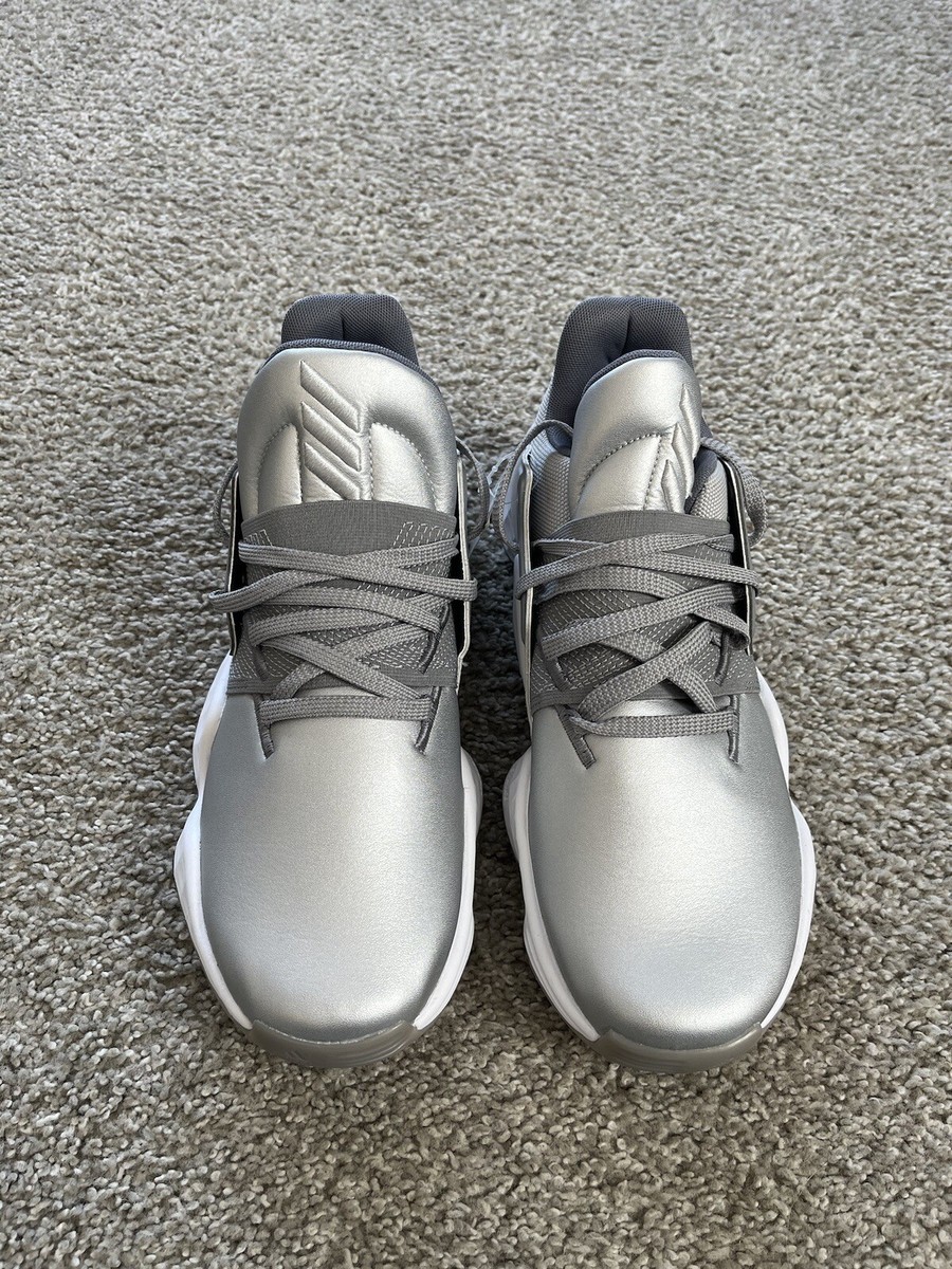 Adidas James Harden Vol. 4 Shoes GCA Silver Metallic Grey Adidas James Harden Vol. 4 Shoes GCA Silver Metallic Grey