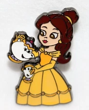 Loungefly Disney Princess Pals Pin Chibi Blind Box Beauty & The Beast Belle Chip