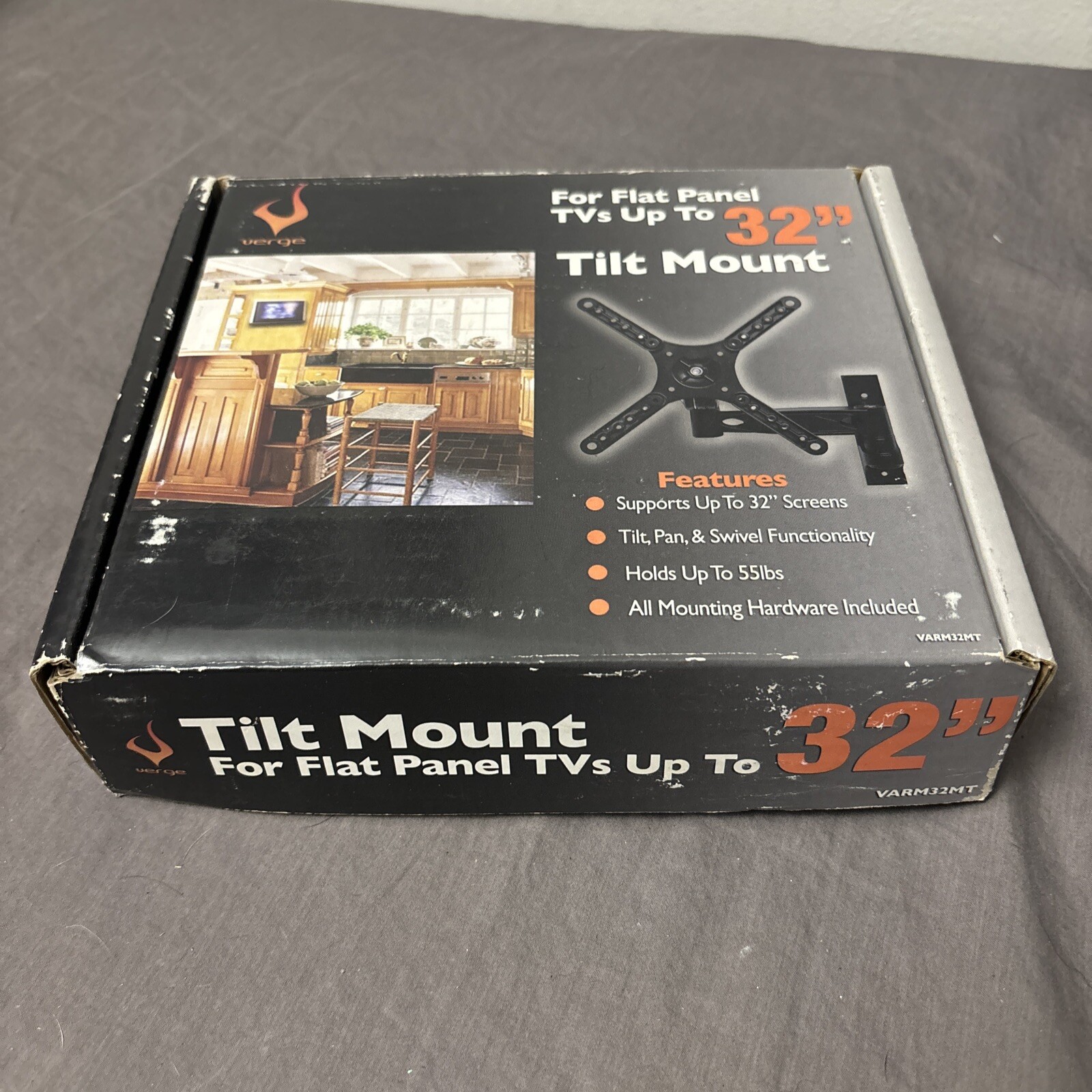 Tv Mount Verge Tilt, Pan & Functionality Unopened-image