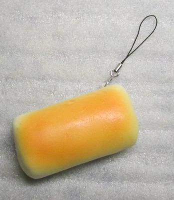 Loaf of BREAD Squishy Buns Scented Foam KEY CHAIN Ring Keychain NEW