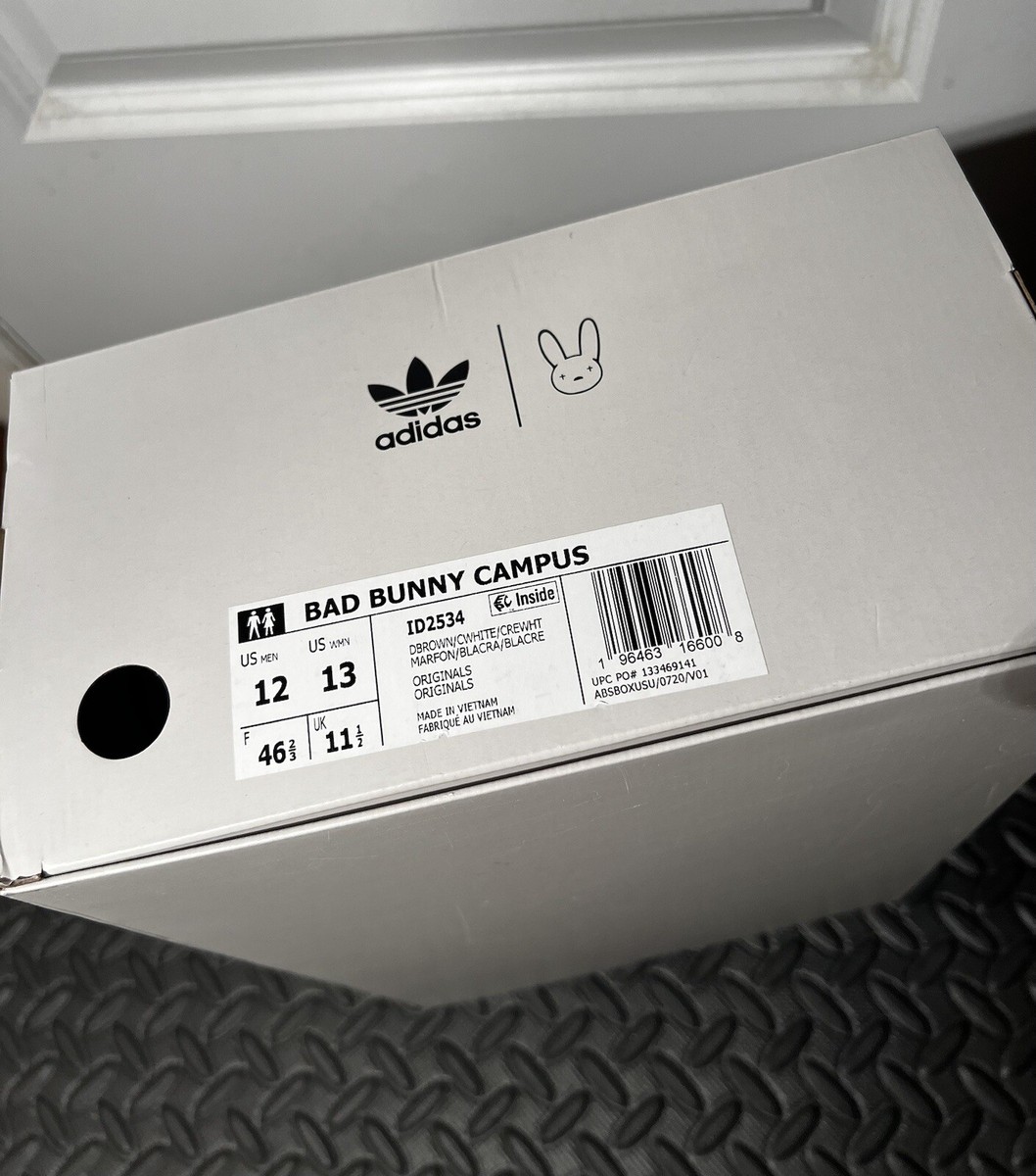 NEW Adidas Originals x Bad Bunny Campus size 12 Dark Brown NEW Adidas Originals x Bad Bunny Campus size 12 Dark Brown