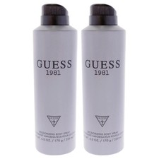Guess 1981 by Guess for Men - 6 oz Body Spray - Pack of 2