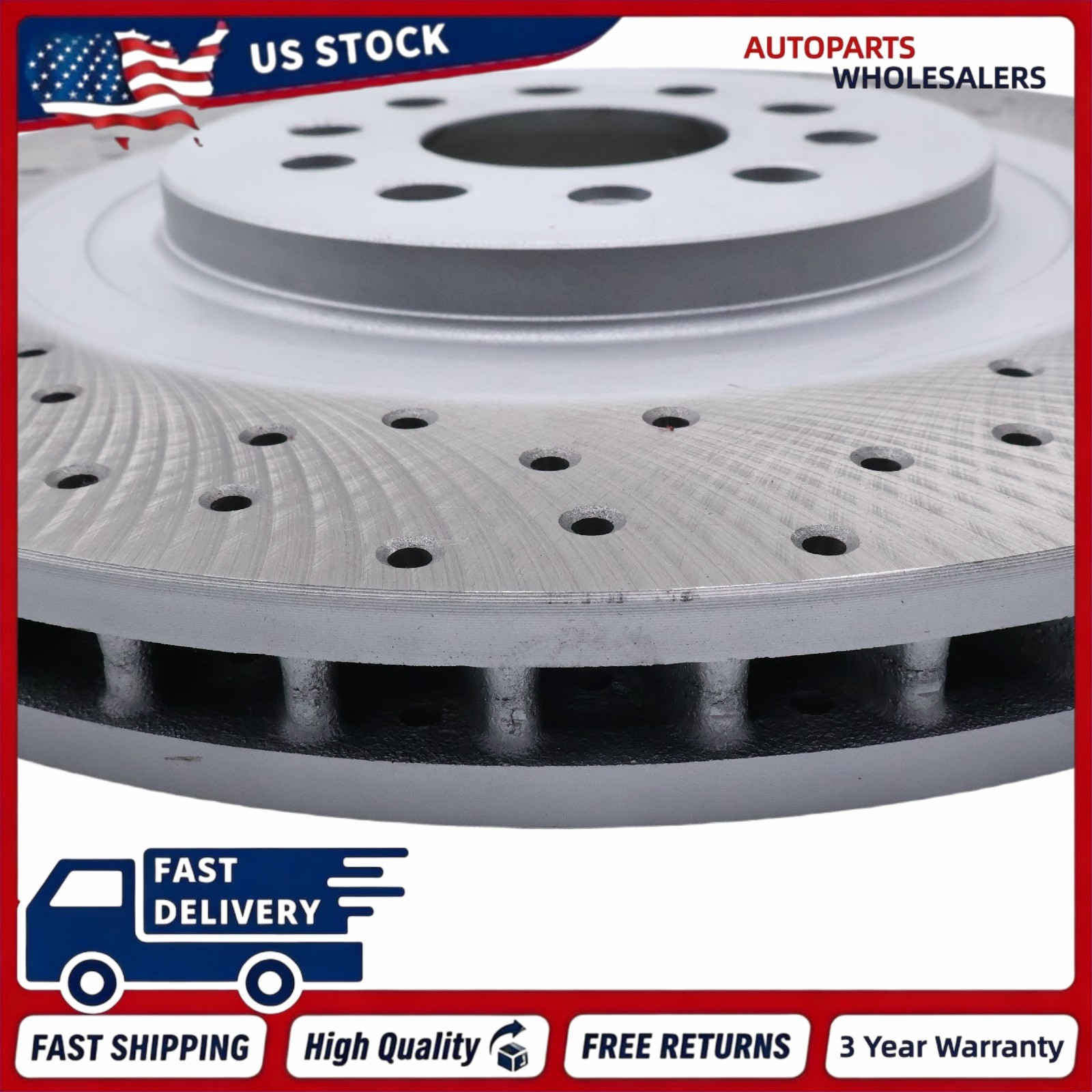 Maserati Quattroporte 2017-2026 Front Brake discs Set of 4