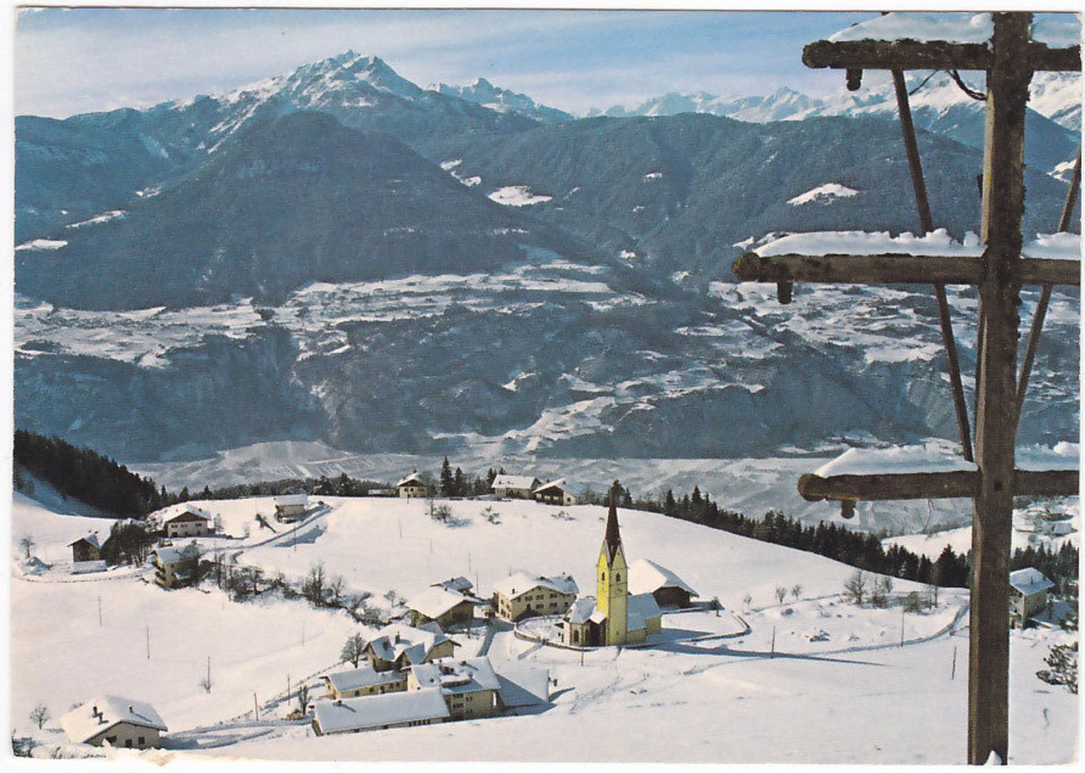 VERANO PRESSO POSTAL VERSO MONTE LUCO E MONTAGNE VAL D'ULTIMO - VIAGG. -31694-