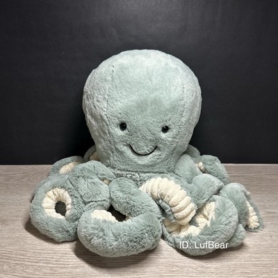 AUTHENTIC Jellycat LARGE Odyssey Octopus 18.5 - NWT Retired- SHIPS SAME DAY!
