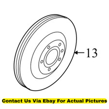 Audi Q5 Bremsscheiben vorne 2013 (2er Set) gebraucht OEM 4G0615301AE