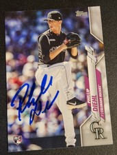 Phillip Diehl Autograph Signed 2020 Topps RC Colorado Rockies