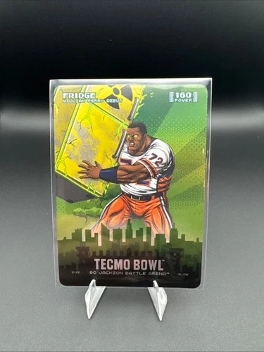 2026 Bo Jackson Battle Arena Tecmo Bowl “Fridge” William Perry Glow Skyline SSP
