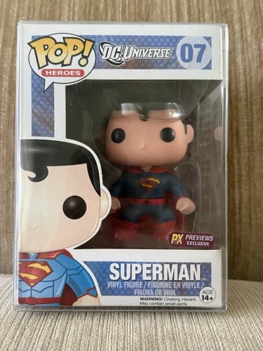 Funko Pop: 52 Superman PX Previews Exclusive DC #07 w Protector