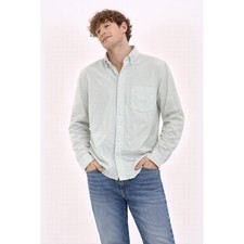 Arrow Dover Button Down Mens 14.5 32/33 Light Blue Oxford Shirt Vintage USA