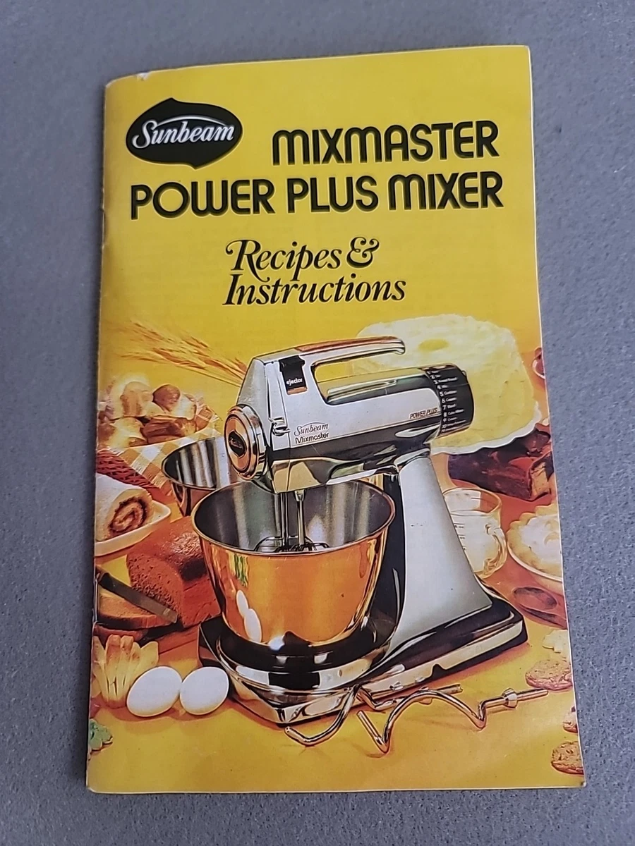 sunbeam mixmaster manual products for sale | eBay