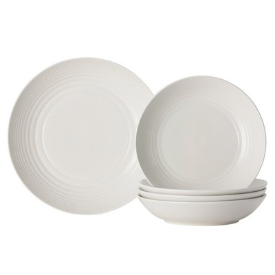 NEW Royal Doulton Gordon Ramsay Maze White Pasta Set 5pce