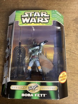 Star Wars Boba Fett 300th Special Edition Figure 3.75  Hasbro POTJ Action Toy