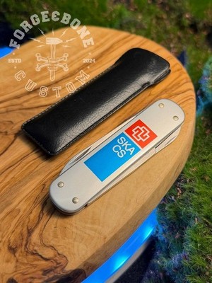 Victorinox Ambassador Silver Alox Metal 74 mm ''SKA CS'', New in original pouch