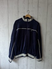 CORTIEZ VVS UPTOWN VELOUR FULL TRACKSUIT NAVY - SIZE LARGE