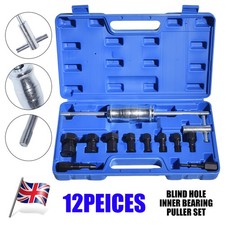 UK Inner Bearing Puller Tool Set Remover Slide Hammer Internal Blind Hole Kit