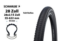 28 Zoll Schwalbe Marathon Almotion Evolution 28X2.15 Falt Reflex Addix 55-622