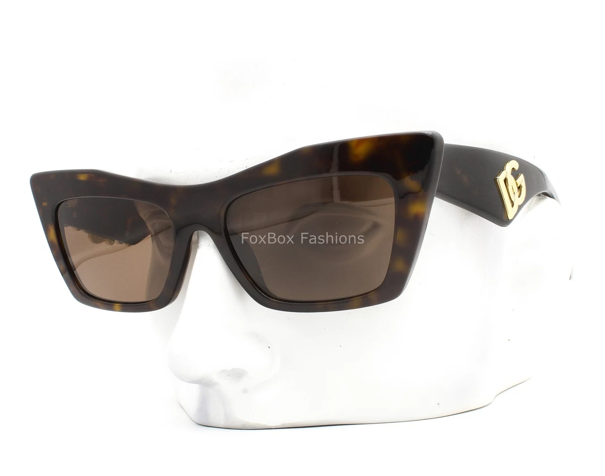 Dolce&Gabbana Women's Brown Cat Eye Sunglasses for sale | eBay