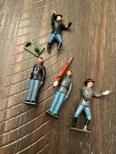 Old BRITAINS 1950s Lead, Civil War Infantry, Broken Lot