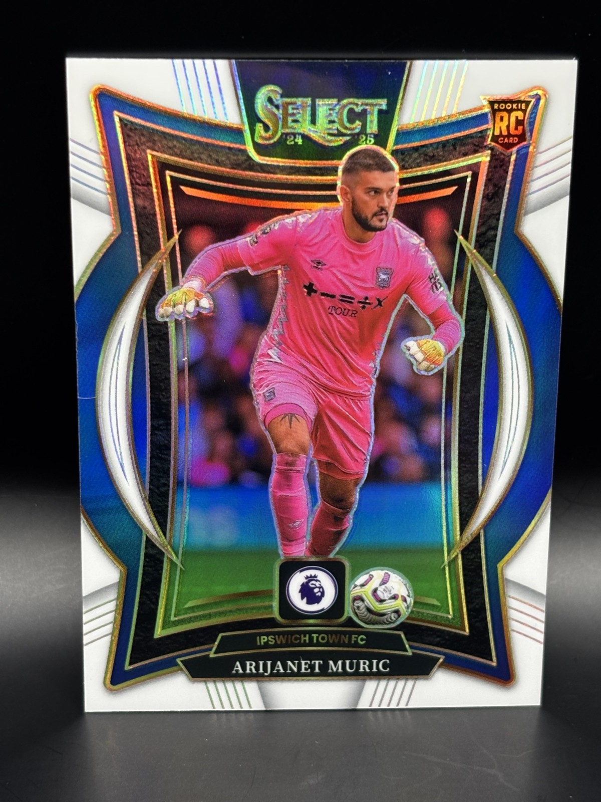 2024-25 Panini Select  - Terrace Arijanet Muric #18 White Prizm /20 (RC)