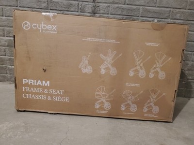 Cybex Platinum Priam 3 Frame & Seat Manhattan Grey NEW in Box