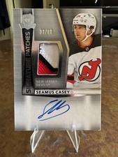 2024-25 The Cup Hockey Signature Patches Seamus Casey /99