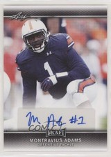 2017 Leaf Draft Auto Montravius Adams #A-MA1 Auto 0a2