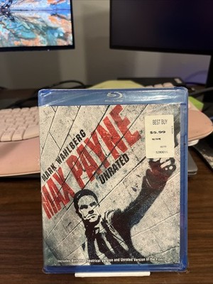 Max Payne Unrated (Blu-ray, 2008) Brand New, Factory Sealed
