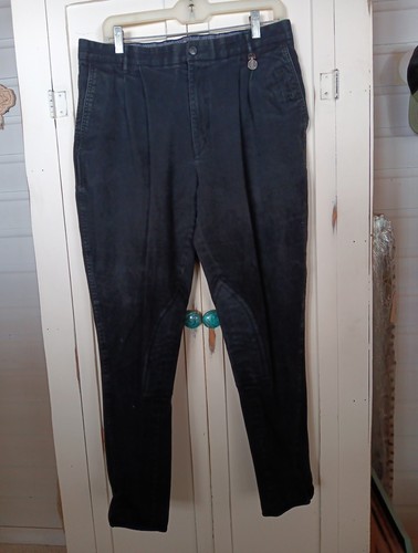 Damen Millers Reitsport Reit Jeans Hose schwarz Gr. 32 x 27 SCHÖN - Bild 1 von 15