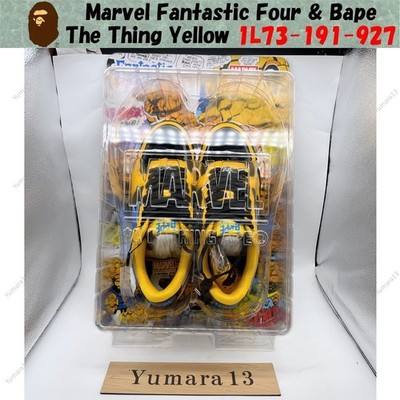 Marvel Fantastic Four & Bape The Thing Gelb 1L73-191-927 Herren Gr.