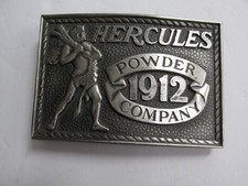 Vintage HERCULES POWDER 1912 Company 1975 Limited Edition Belt Buckle