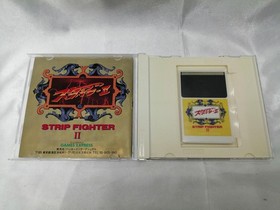 Hacker International PC Engine HU Card Soft Strip Fighter II Used