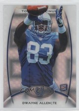 2012 Topps Platinum Rookie X-Fractor Dwayne Allen #129 yj7