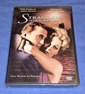 Strangers When We Meet - 1960 (DVD, 2005) Kirk Douglas Kim Novak NEW SEALED
