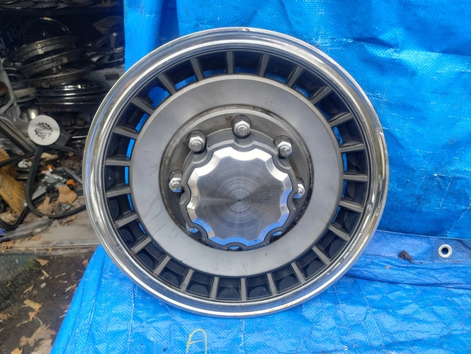 Tapacubos cubierta rueda trasera Ford F250 F350 1987-1994 16", buje de 3" alto, furgoneta 87-1991 Foto 4 de 4