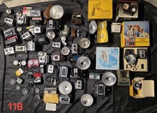 Lot of Various Vintage Cameras and Accessories Untested As-Is