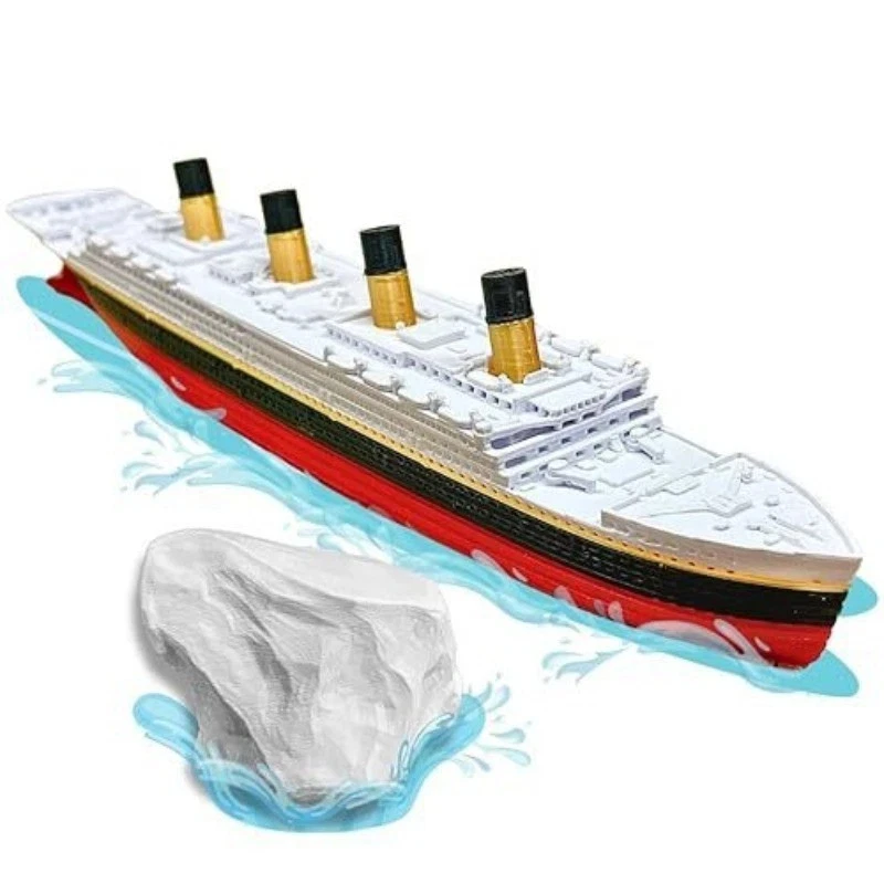 Split In Half Titanic Bath Boat And Pool Toys Break In Half RMS Titanic Toys - Image 1 of 4