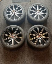 20" AXE EX15 Alloy Wheels Diamond Cut fits VW Transporter T5 T6+ More 275/40/R20
